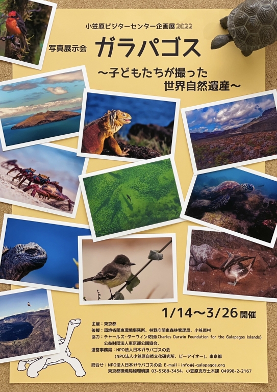 2.   写真展「ガラパゴス〜子どもたちが撮った世界自然遺産〜」
